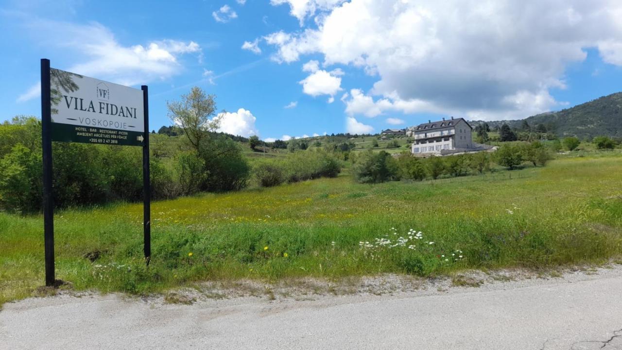 Boutique Vila Fidani Voskopojë Esterno foto